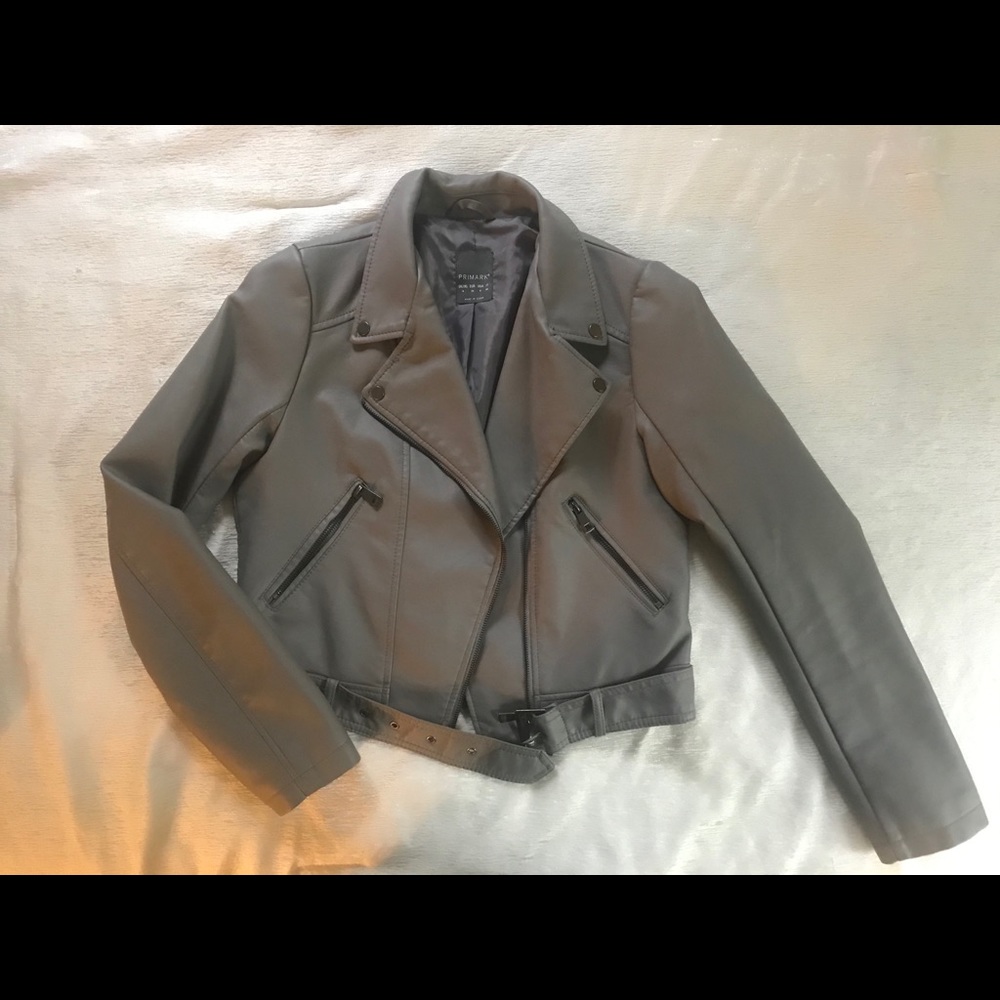 Primark vegan leather Moto jacket